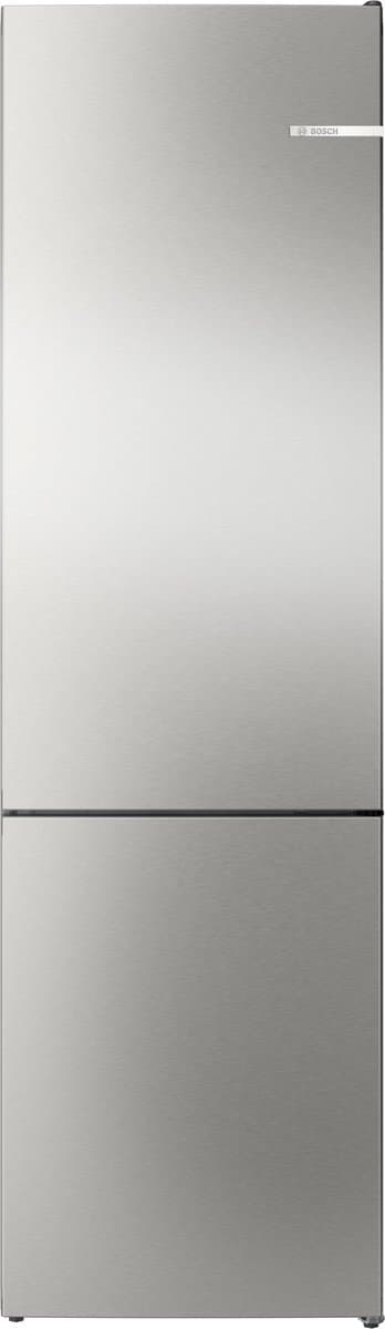 Bosch KGN392I1F - Serie 4 - Koel-vriescombinatie - RVS - 10% zuiniger dan energielabel A - Zeer stil - Total No Frost Nooit meer ontdooien - VitaFresh XXL 0°C: houd etenswaren langer vers met extra ruime vershoudlades — afbeelding 1