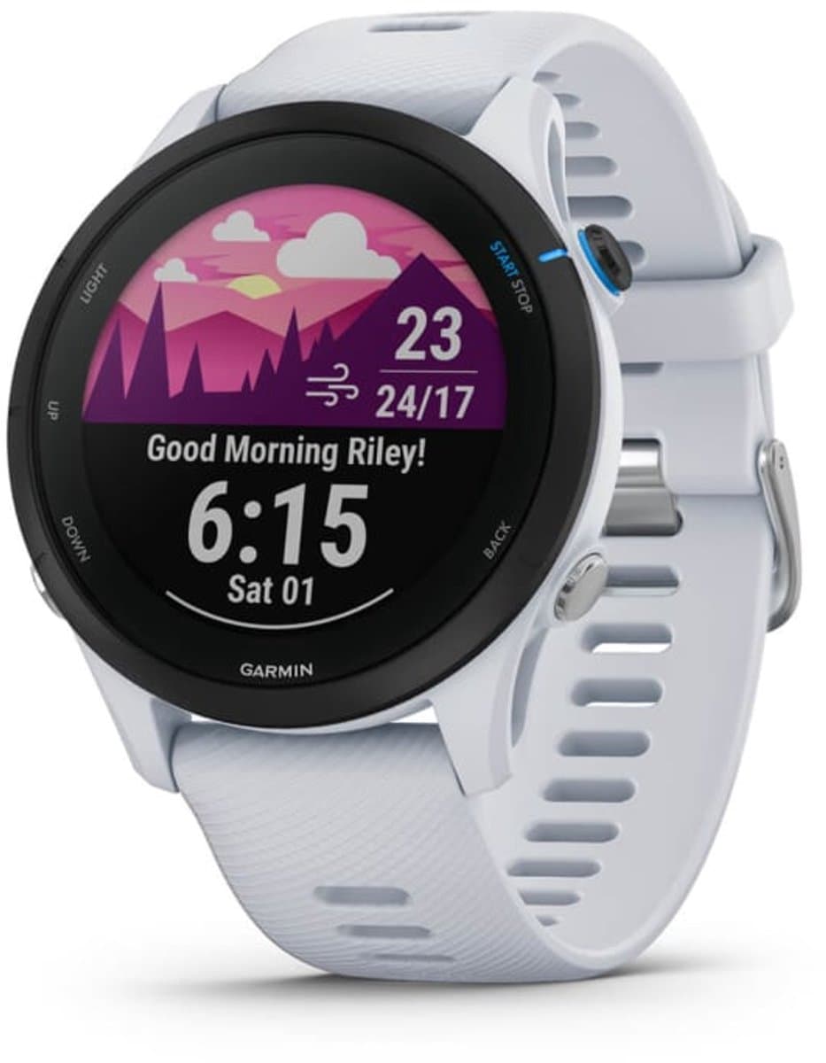 Garmin Forerunner 255 Music - Sporthorloge - Geschikt voor hardlopen - Wit — afbeelding 1