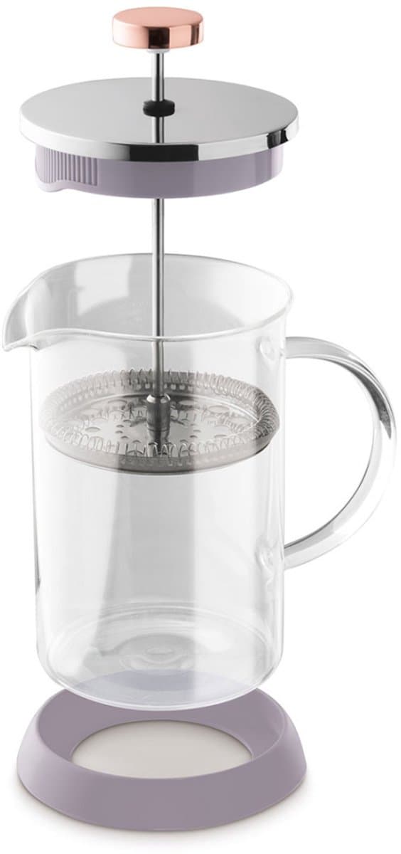 PISTON KOFFIE THEE INFUSER 800ml BERLINGER HAUS BH-8589 TAUPE — afbeelding 1