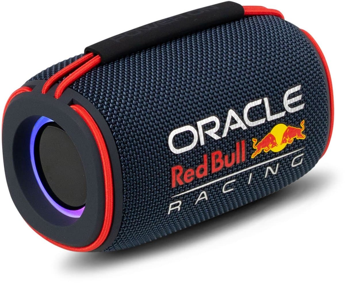 Oracle Red Bull Racing Portable Speaker – Compacte Bluetooth Speaker met LED Verlichting - 20W Max Vermogen - Koppel er 2 met TWS (RB-SK440) — afbeelding 1