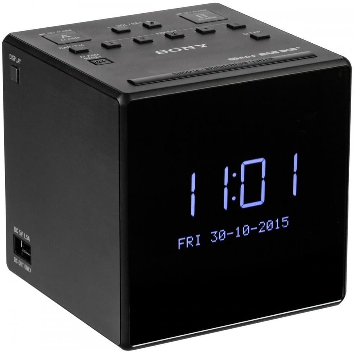 Sony XDR-C1DBP - Wekkerradio DAB+ — afbeelding 1