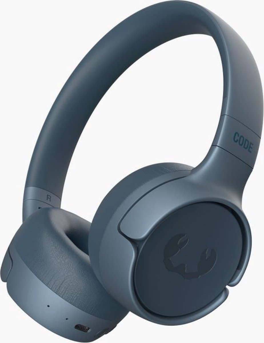 Fresh ‘n Rebel Code Fuse – Draadloze on-ear koptelefoon - Bluetooth - 30 uur Speeltijd - Blauw - Dive Blue — afbeelding 1