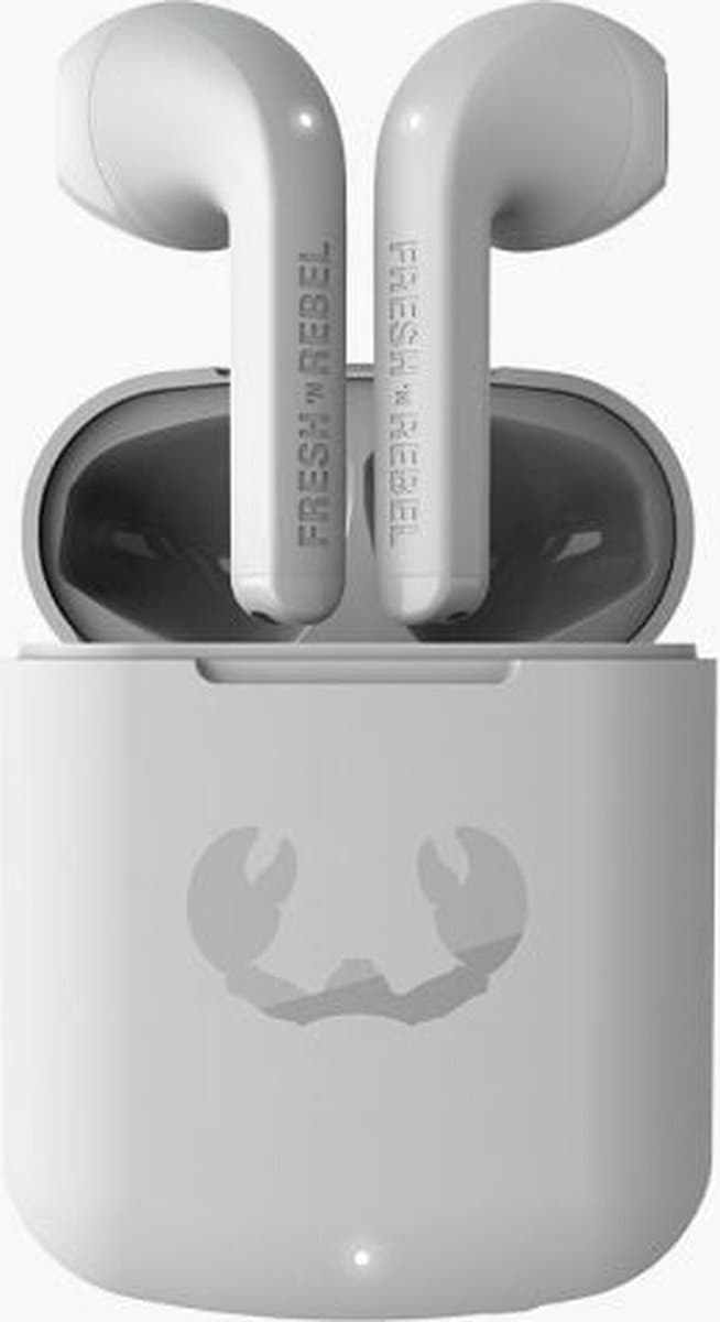 Fresh 'n Rebel Twins Core - Draadloze Bluetooth Oordopjes - Oortjes met 30 uur speelduur - Ice Grey — afbeelding 1