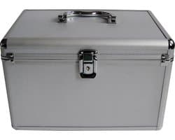 MediaRange BOX75 CD-doosje Opbergdoos 200 schijven Zilver