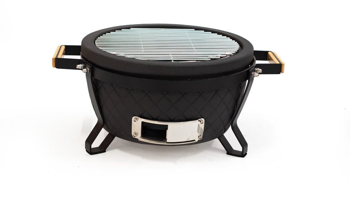Own grill Tafelgrill kamado 16 zwart — afbeelding 1