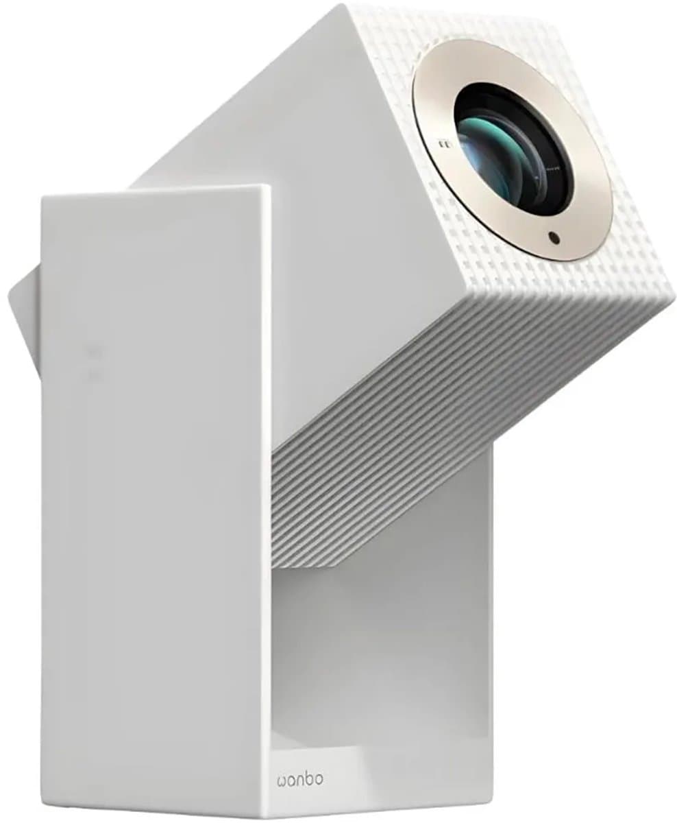 Wanbo Cube 2 Pro 500 ANSI lumen full hd beamer met Android TV wifi — afbeelding 1