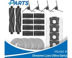 Dreame L10s Ultra Gen3 Onderhoudsset (Plus.Parts® alternatief voor RAK49)