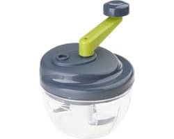 Groente Hakker - Keuken Tool - Snel Snijden - Grote Capaciteit - 900ml 19.5cm - Grijs