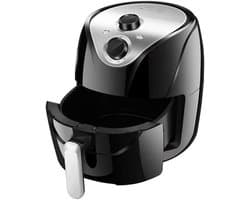 Olievrije Airfryer Oven - Hetelucht Koker - Gezond Koken - 8 Kookvoorinstellingen - XL Capaciteit - Zwart
