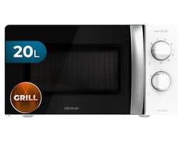 Magnetron met grill 20L - 700W met 6 vermogensniveaus en 3D Technologie