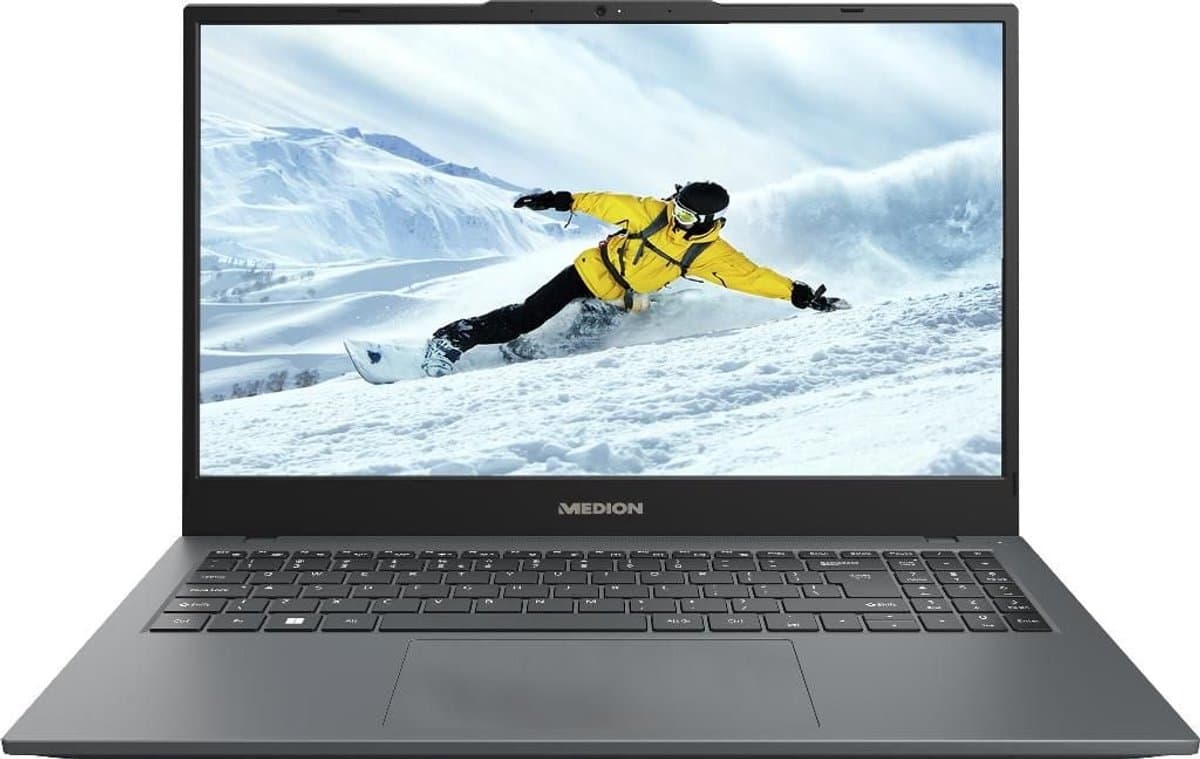 Akoya E15423 15.6" Zakelijke Laptop / Notebook - Intel i3 1115G4 - 256GB SSD - 8GB RAM - Windows 11 - Powered by Medion — afbeelding 1