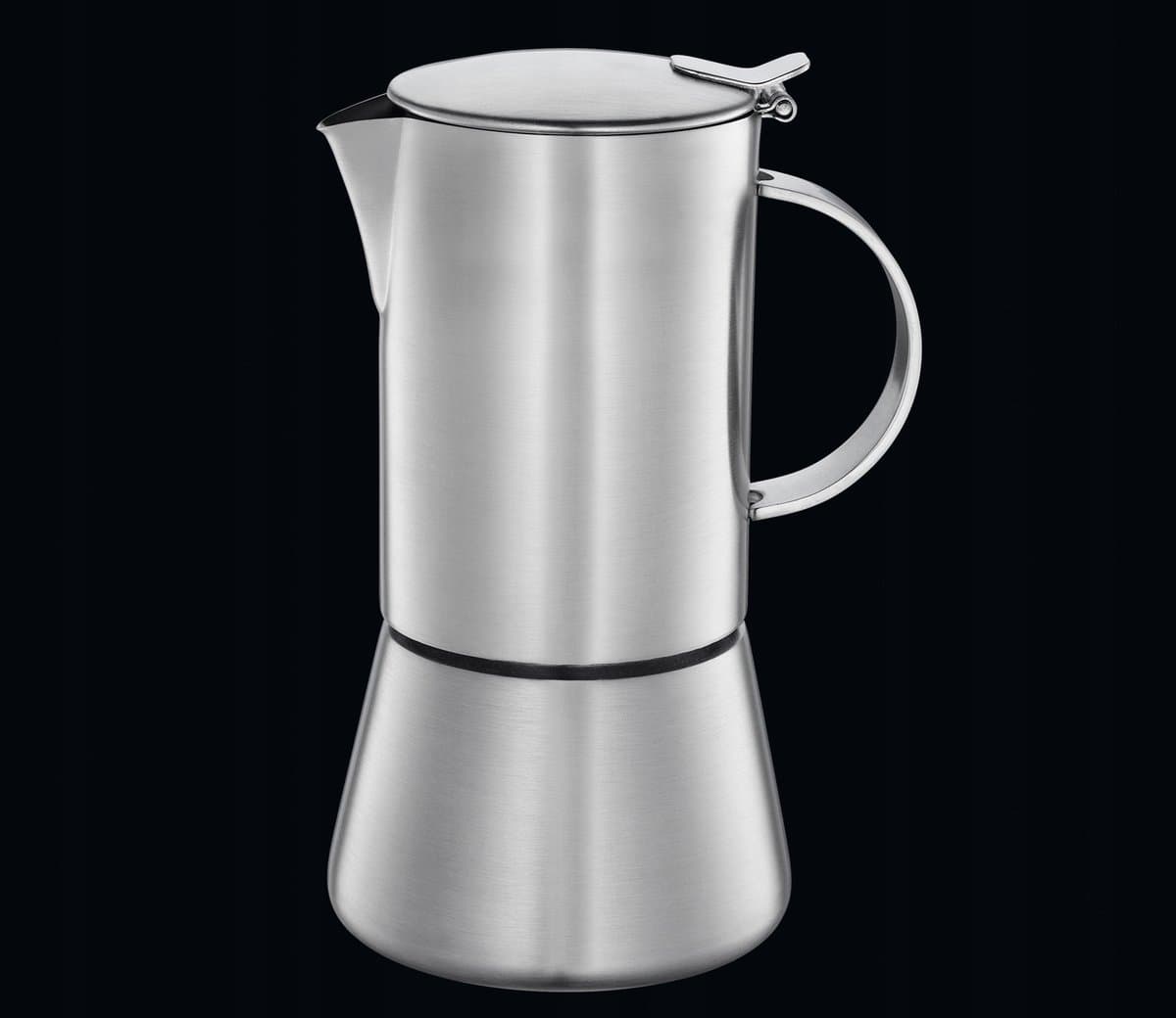 Cilio Aida Moka Pot - RVS, 4 Kopjes, Geschikt voor Inductie — afbeelding 1