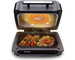 Multifunctionele Grill en Luchtkoeler, 4L, 1700W voor Gezond Koken