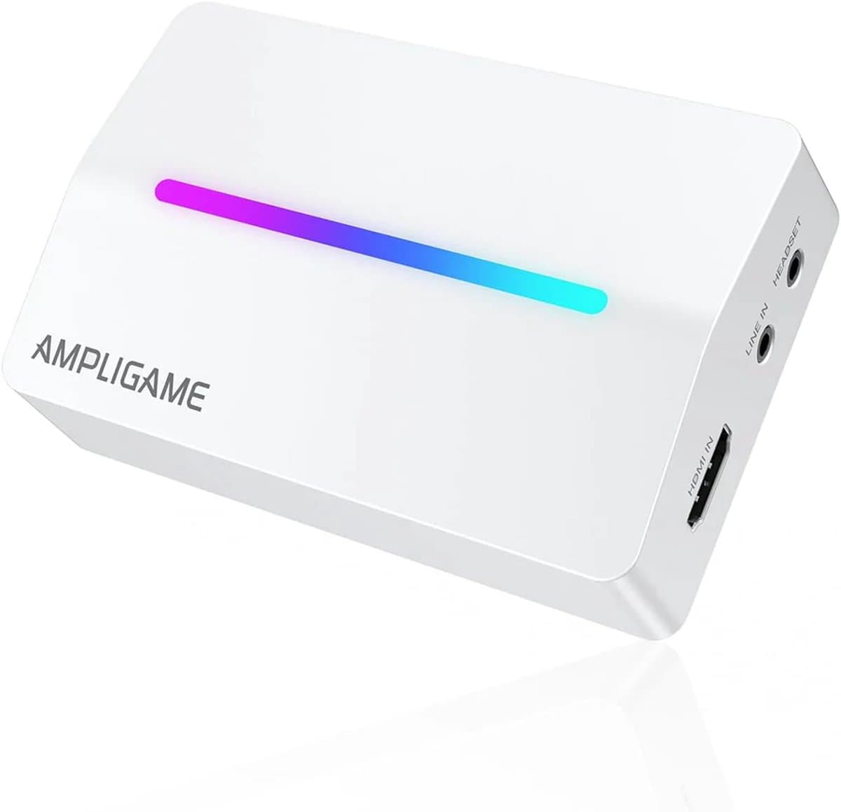 FIFINE V3 - Video Capture Card - Geschikt voor PS5 / Switch / PC / XBOX / MAC - HDMI 4K@30Hz - 1080p@60Hz Opname - USB 3.0 - Wit — afbeelding 1