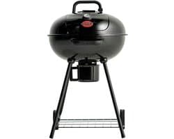 Char-Griller Houtskool BBQ 57 cm met Deksel – Kettle Barbecue en Smoker – Regelbare Luchttoevoer – voor 4-6 Personen