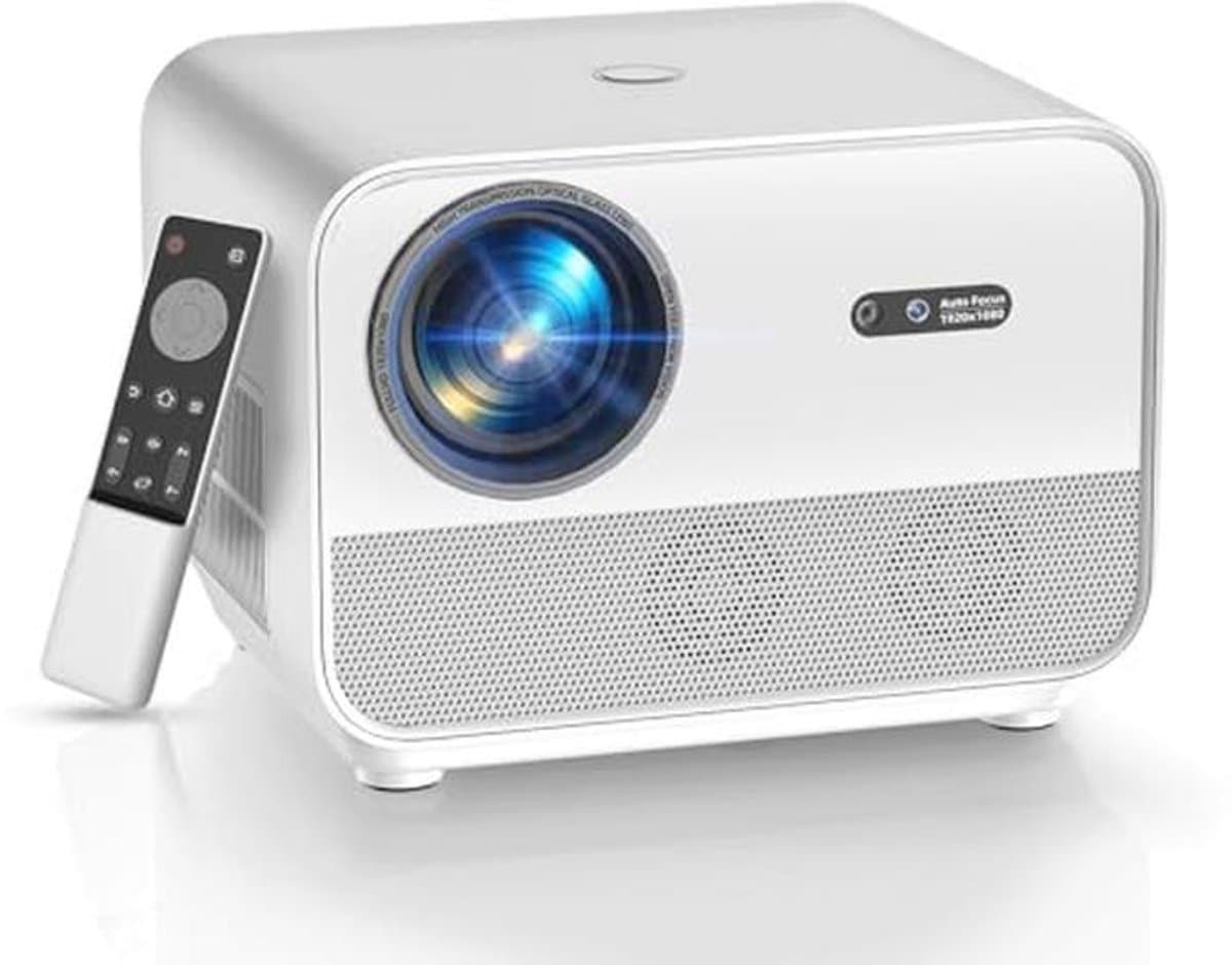 Full HD Beamer Met Auto Focus, Keystone, Bluetooth en Wifi - 1080p Videoprojector voor Thuisbioscoop — afbeelding 1