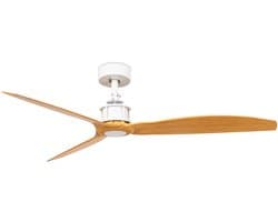 JUST FAN M Wit/licht hout DC-ventilator