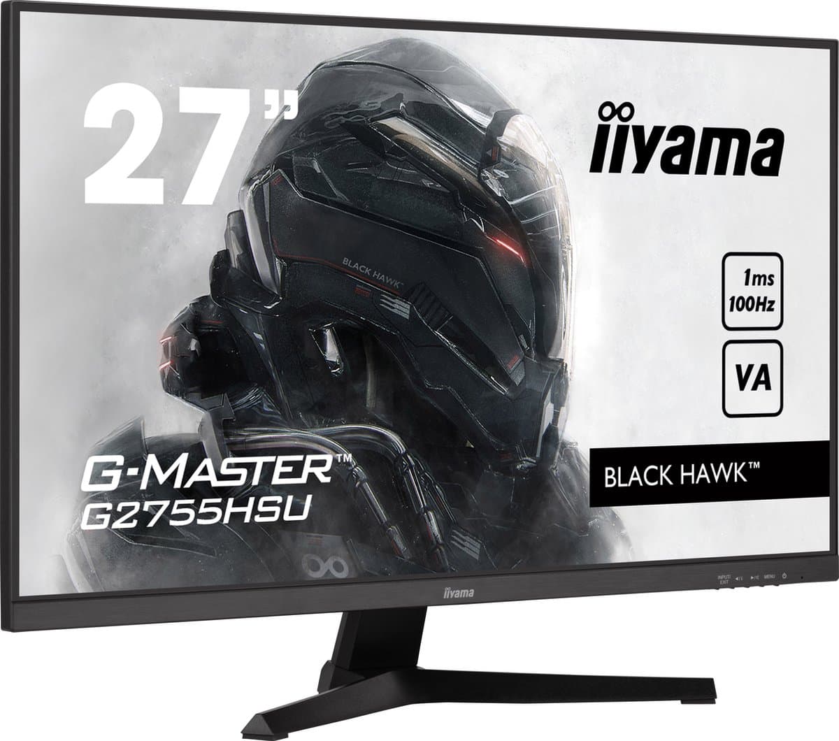 Iiyama G2755HSU-B1 - 27 Inch - Full HD Gaming Monitor - 100hz — afbeelding 1