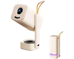 Beamer Draagbaar 1080p LCD - WiFi 6 Bluetooth Verbinding - 220 ANSI Lumen - Dolby Audio - Voor Thuisbioscoop En Presentaties