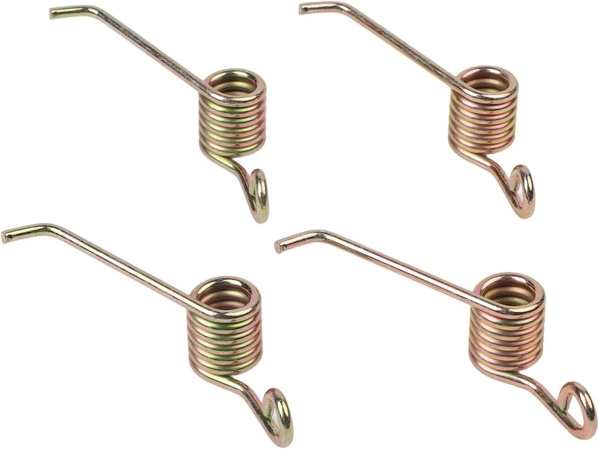 Grasmaaier Mesveren - Reserve Onderdelen - Gazon Onderhoud - Robuuste Staalconstructie - 4 stuks - Zilver — afbeelding 1