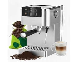 Adler AD4390 - Volautomatische Espressomachine - Druk 20 bar - LCD Bedieningspaneel - Thermoblok Technologie