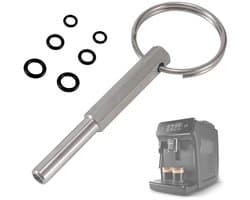 Solidchoice - Jura Ovale kopsleutel, ovale kopsleutel met sleutelring, ovale kopsleutel Jura, koffiezetapparaten ovale kop reparatie gereedschap, voor Jura/Krups/Aeg volautomatische koffiemachines