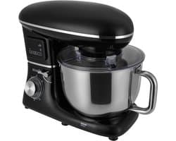 Keukenmachine - Mixer Stand - Bakken En Koken - Digitaal LCD Display - 6.2 Liter - Zwart