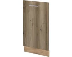Vaatwasserfrontpaneel - Paneel voor vaatwasser - Keuken Integratie - Volledig Geïntegreerd - 45 cm breed - Artisanaal eiken