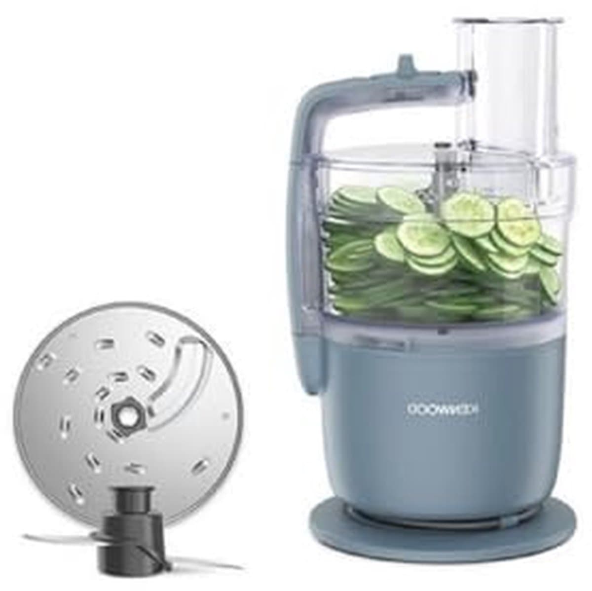 Keukenmachine Robot - Multifunctionele Hulp - Gerechten Bereiden - Compact Ontwerp - 1.3L Kom - Blauw — afbeelding 1