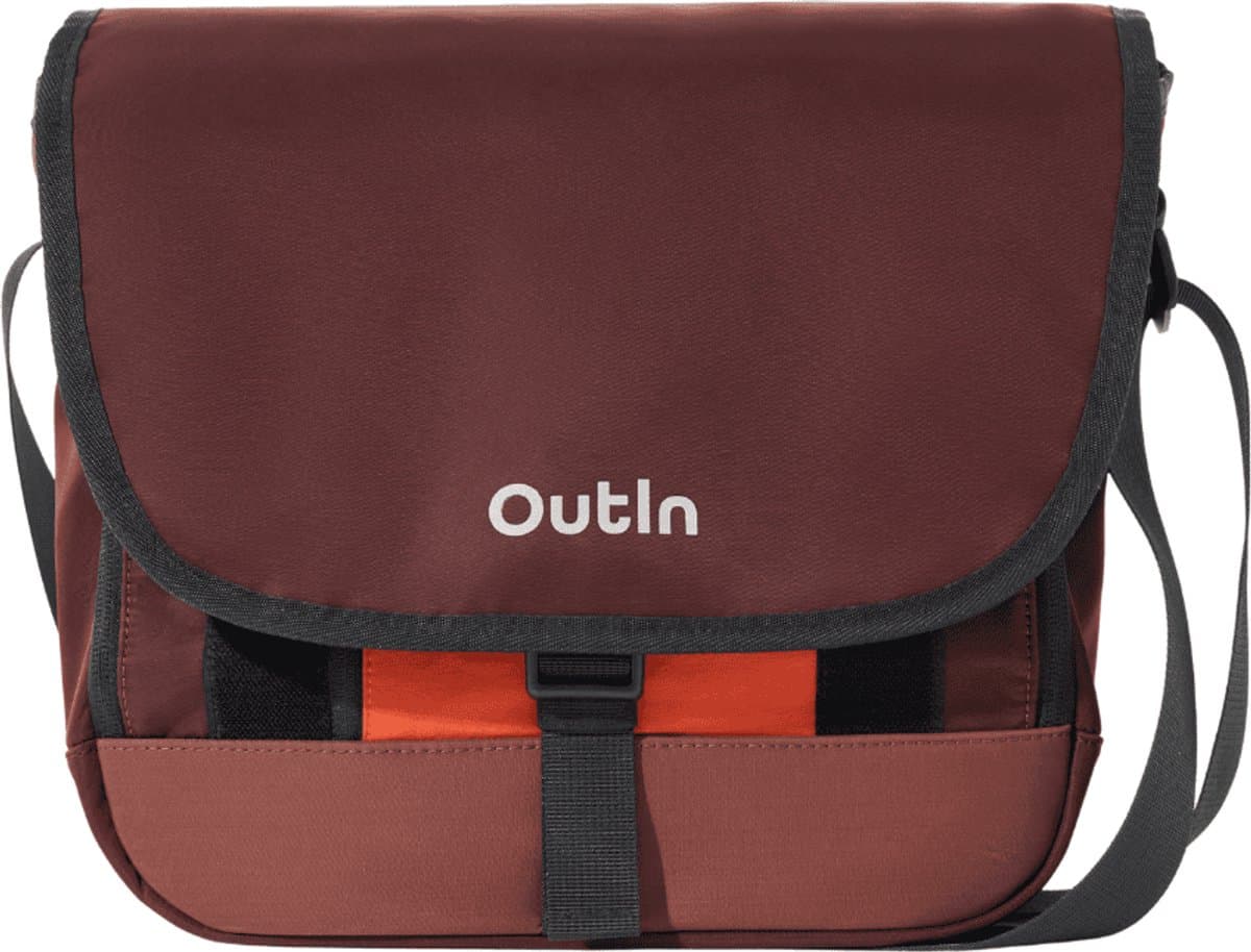 OutIn Flex Messenger Draagbare Koffietas | Geschikt Voor OutIn Nano Mino & Fino | Waterafstotend Nylon | 11 Inch Tabletvak | Crossbody Tas | Waterdicht Binnenvak | Reistas Voor Koffie Accessoires | Trolleyband | Fiets En Auto Gebruik — afbeelding 1