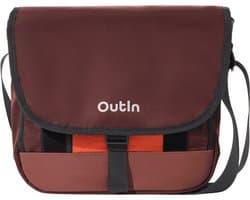 OutIn Flex Messenger Draagbare Koffietas | Geschikt Voor OutIn Nano Mino & Fino | Waterafstotend Nylon | 11 Inch Tabletvak | Crossbody Tas | Waterdicht Binnenvak | Reistas Voor Koffie Accessoires | Trolleyband | Fiets En Auto Gebruik