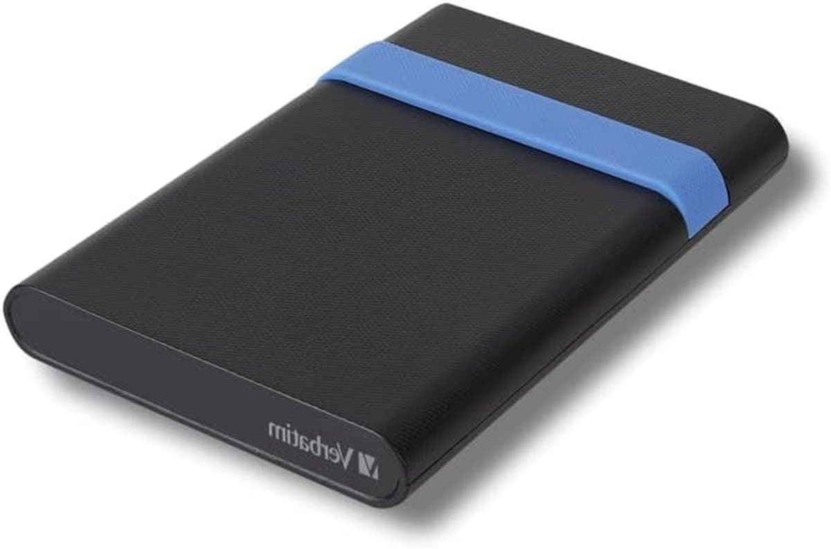 Externe Harde Schijf - Portable Opslag - Bestanden Opslaan - Compact Formaat - 1 TB - Zwart — afbeelding 1