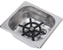 Automatische Cup Washer - Glazen Spoeler - Snel Glazen Reinigen - Ruimtebesparend Ontwerp - 17.5 cm Lengte - Zilver