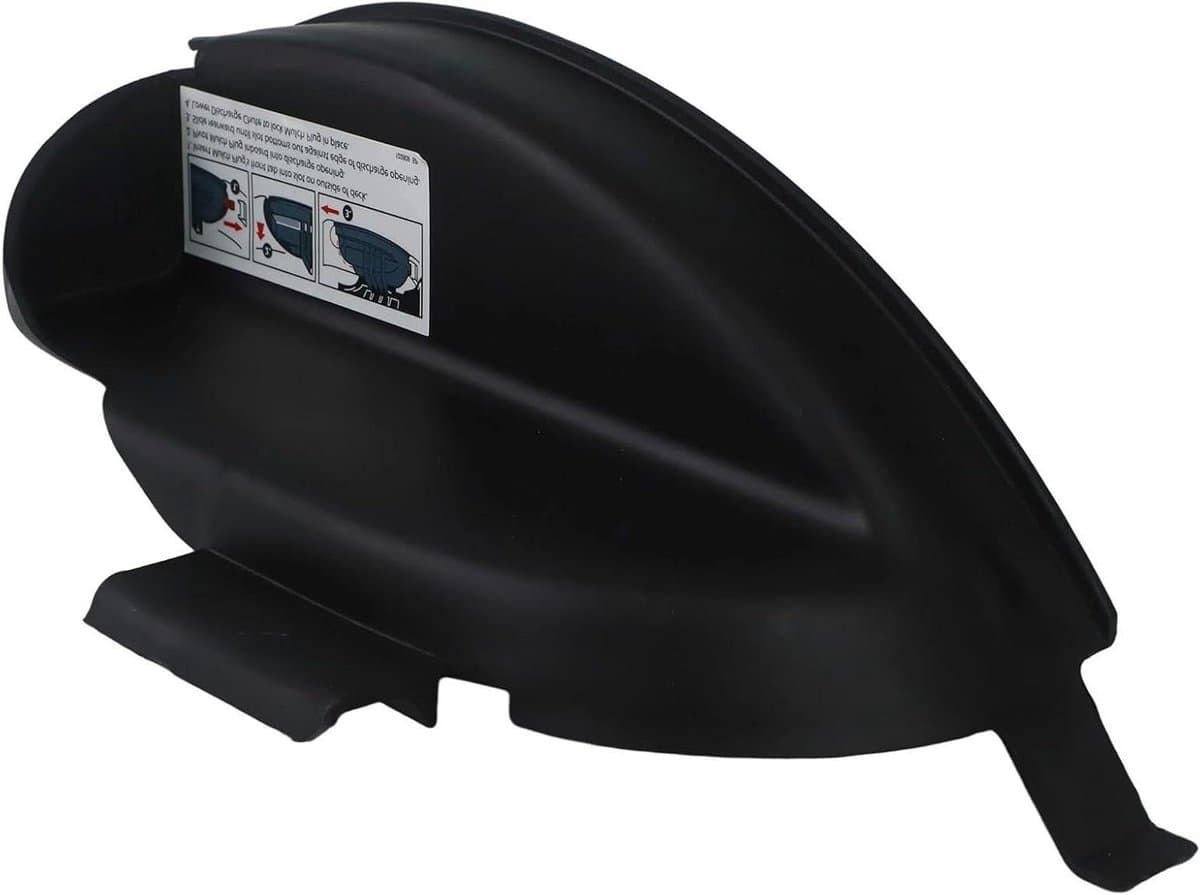 Mulchhoes Maaier - Gras Deflector - Gazon Onderhoud - Nauwkeurige Pasvorm - 33 Inch Dek - Zwart — afbeelding 1