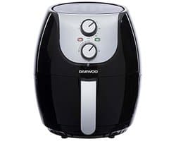 Gezonde Handmatige Airfryer - Bakken, Roosteren en Grillen met Minder Olie - Luxe Ontwerp met 30 Minuten Timer en Temperatuurinstelling tot 200°C