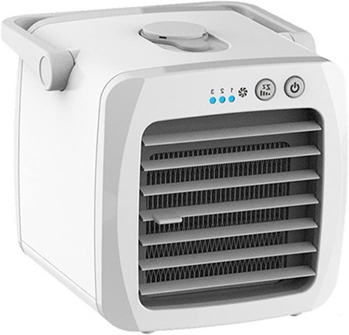 Draagbare Luchtkoeler - Mini Airconditioner - Persoonlijke Verkoeling - 3 Snelheden Luchtstroom - 375 ml Tank - Niet gespecificeerd — afbeelding 1