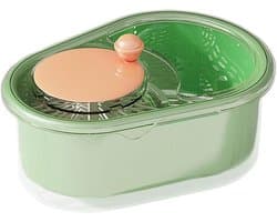 Salade Spinner - Sla Wasmachine - Groenten Wassen - Handslinger Bediening - 347 x 267 x 206 cm - Groen