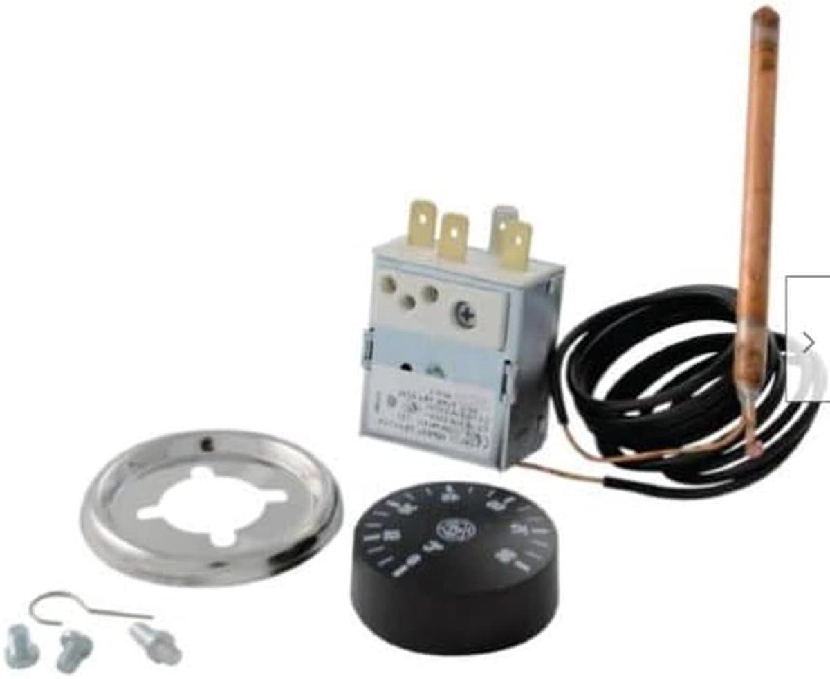 Wifi Thermostaat Set - Klassieke Thermostaat Wandmontage - Verwarming Regelen - Aanraakscherm Met Achtergrondverlichting - 230 Volt - Wit — afbeelding 1