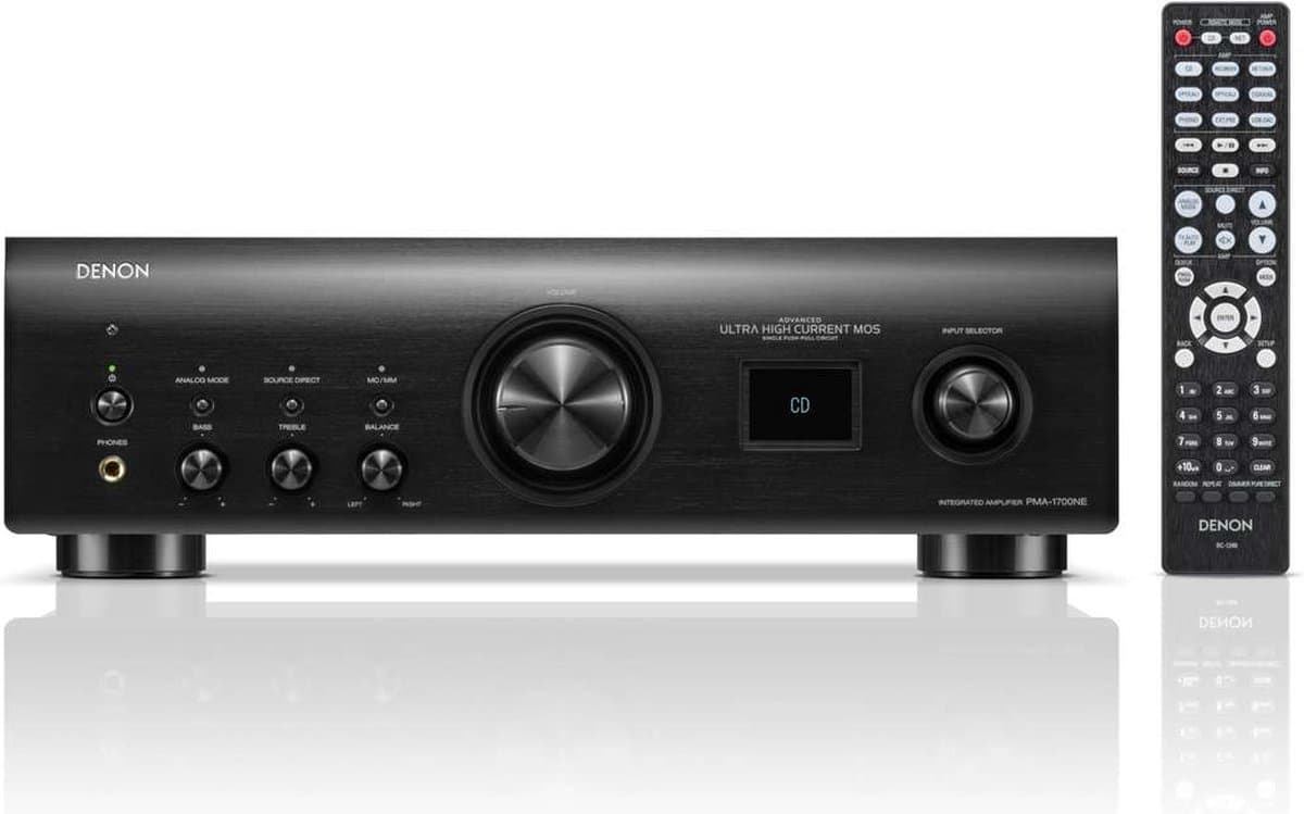 Denon PMA1700NEBKE2 versterker — afbeelding 1