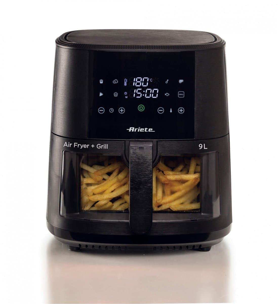 Ariete 4630/00 Airfryer XXL – 9L – Tot 3,5 kg Friet – Kijkvenster & Binnenverlichting – 8 Programma's – Grill – 1500W — afbeelding 1