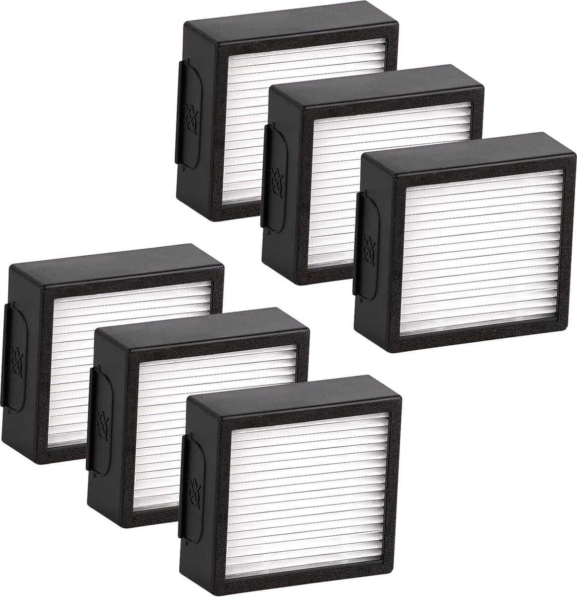 6 Stuks Vervanging Filter geschikt voor iRobot Roomba Combo J7+ plus/Combo j9+ /Combo 10 Max Robotic Stofzuiger HEPA Filters Accessoire Kit 6 Stuks — afbeelding 1