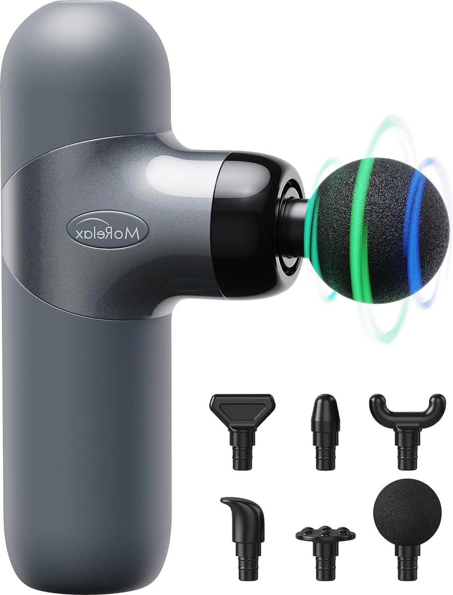 Ultralicht Mini Massagepistool - Diepe Spiermassage Apparaat 036 kg - 4 Snelheden Eénknop-instelling — afbeelding 1