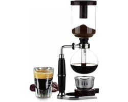 Sifon Koffiezetapparaat met Roestvrijstalen Basis - Handgebrouwen Koffie - Hete Theemaker