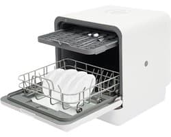 Mini Vaatwasser - Compacte Afwasser - Kleine Keukens - Touch Control - 46x46x41 cm - Wit