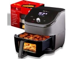 Airfryer Oven 6-in-1 met ClearCook Venster en Digitaal Touchscreen - 6 Kwart Capaciteit