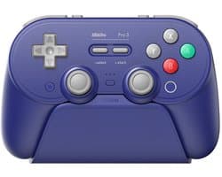 8BitDo Pro 3 Bluetooth Controller – Draadloze Gamepad – Nintendo Switch / Switch 2 / PC / Mac / Android / iOS – Bluetooth & 2.4 GHz & USB