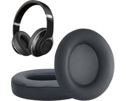 kwmobile 2x oorkussens geschikt voor Beats Studio 2 / 3 Wireless - Earpads voor koptelefoon in steengrijs
