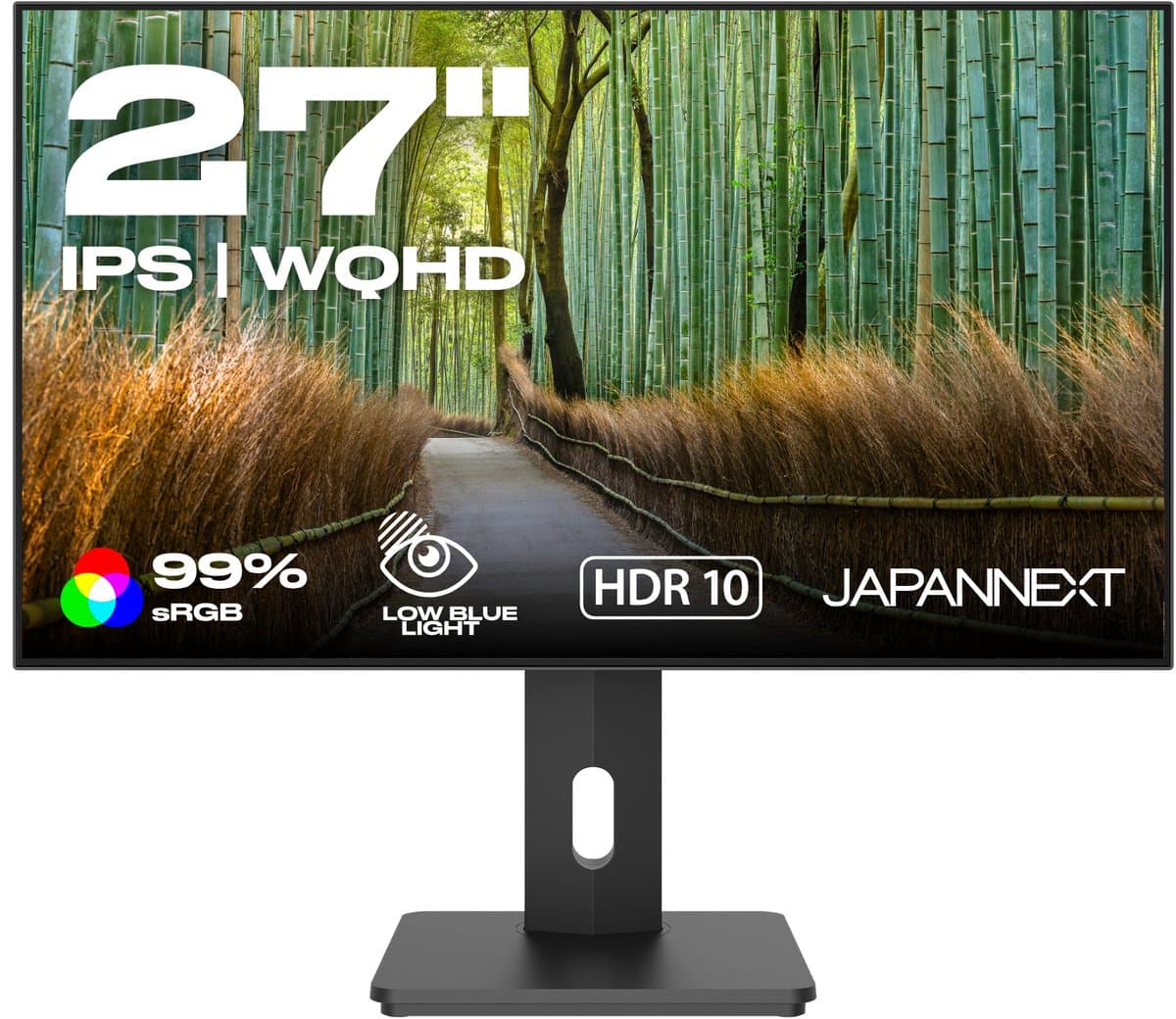 Bureaumonitor 27'' inch WQHD 60 Hz JN-27IPS4FLWQHDR-HSP — afbeelding 1