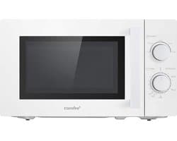 Solo Magnetron Oven met 5 Kookniveaus en Draaiplateau, 20 L/700 W - Wit