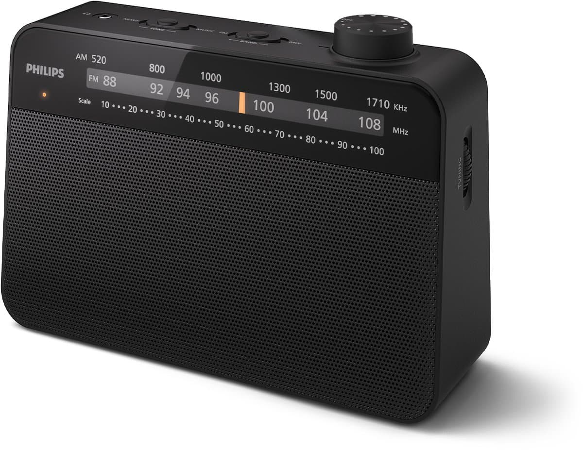 PHILIPS TAR2509 FM/MW draagbare radio — afbeelding 1